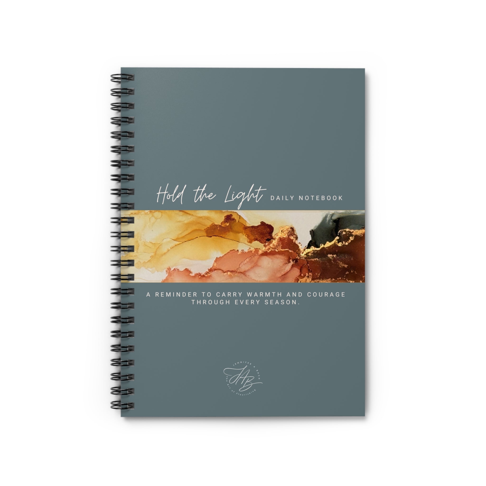 Inspirational Daily Notebook - Hold the Light
