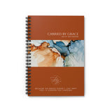 Inspirational Spiral Notebook - Carried by Grace