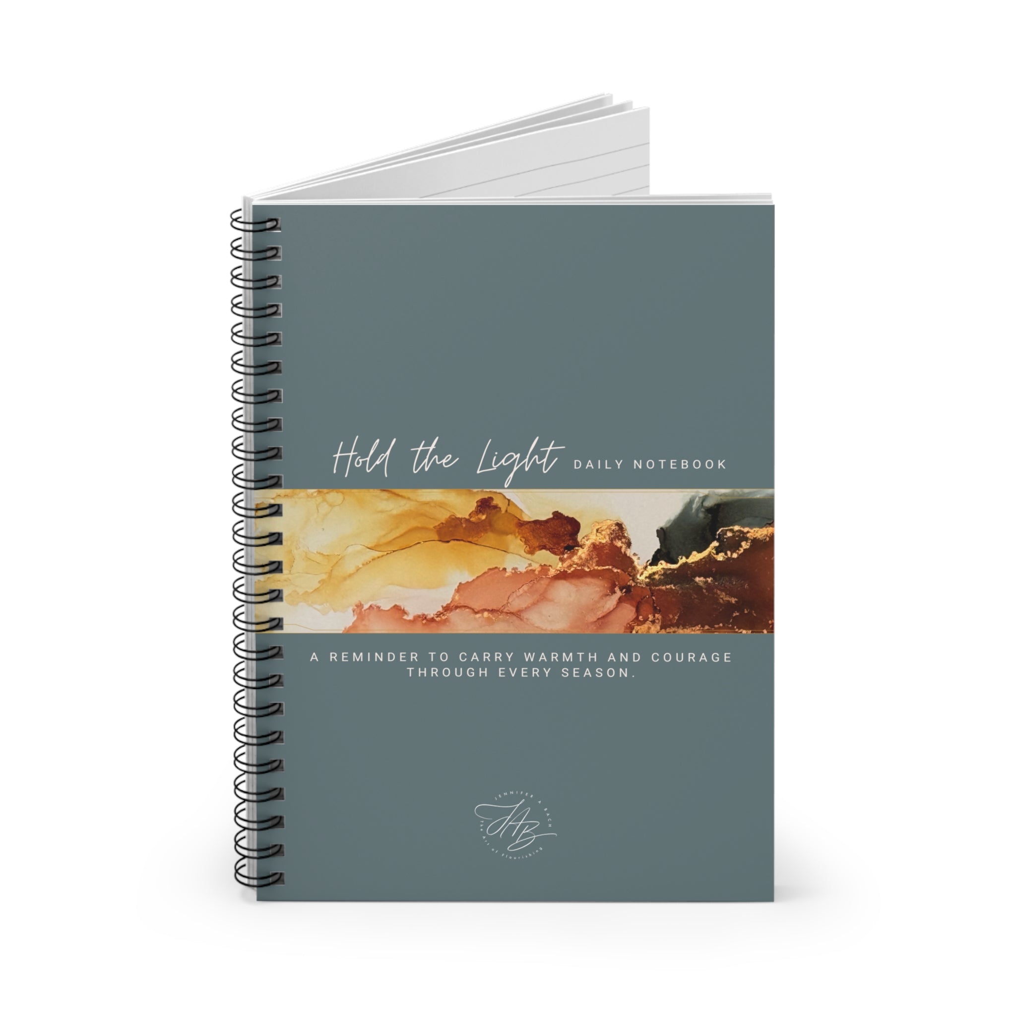Inspirational Daily Notebook - Hold the Light